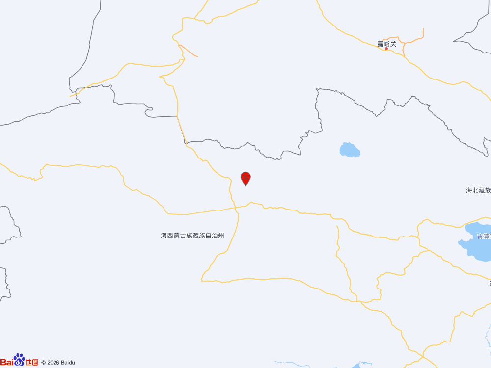 青海海西州直辖区发生4.6级地震